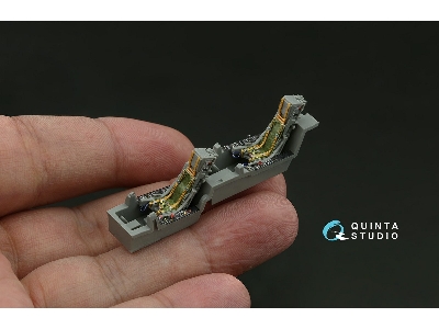 Dassault Mirage 2000 D - 3d-printed & Coloured Interior With 3d-printed Resin Parts (For Dream Model Kits) - image 10
