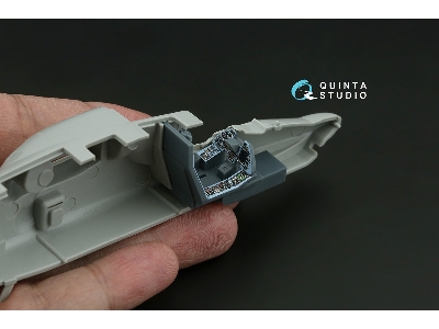 Kamov Ka-50 (Blue-grey Panels) - 3d-printed & Coloured Interior With 3d-printed Resin Parts (For Hobby Boss And Ark Kits) - imag