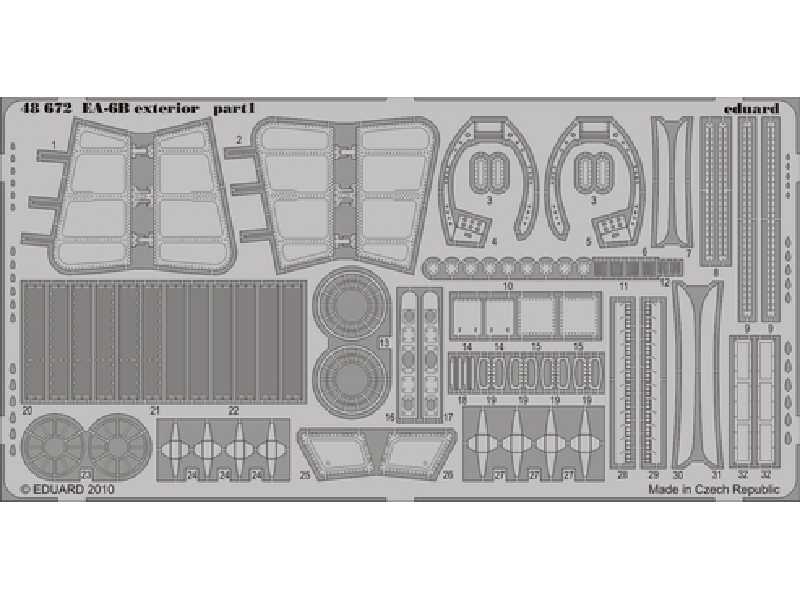 EA-6B exterior 1/48 - Kinetic - image 1