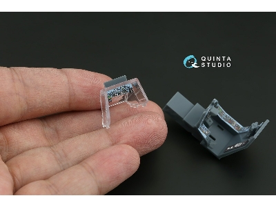 Kamov Ka-50 (Blue-grey Panels) - 3d-printed & Coloured Interior With 3d-printed Resin Parts (For Hobby Boss And Ark Kits) - imag