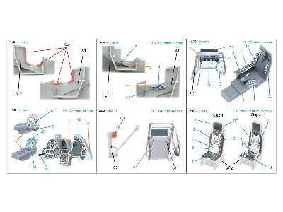 Kamov Ka-50 (Blue-grey Panels) - 3d-printed & Coloured Interior With 3d-printed Resin Parts (For Hobby Boss And Ark Kits) - imag