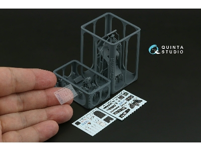 Kamov Ka-50 (Black Panels) - 3d-printed & Coloured Interior With 3d-printed Resin Parts (For Hobby Boss And Ark Kits) - image 2