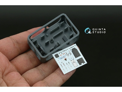 Kamov Ka-50 (Black Panels) - 3d-printed & Coloured Interior With 3d-printed Resin Parts (For Hobby Boss And Ark Kits) - image 5