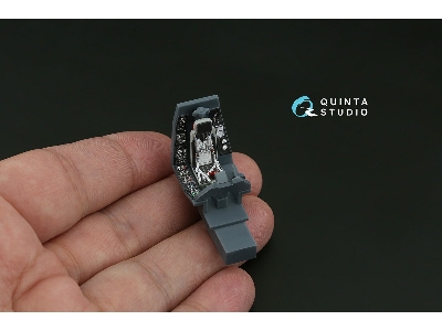 Kamov Ka-50 (Black Panels) - 3d-printed & Coloured Interior With 3d-printed Resin Parts (For Hobby Boss And Ark Kits) - image 8