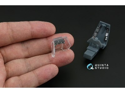 Kamov Ka-50 (Black Panels) - 3d-printed & Coloured Interior With 3d-printed Resin Parts (For Hobby Boss And Ark Kits) - image 9