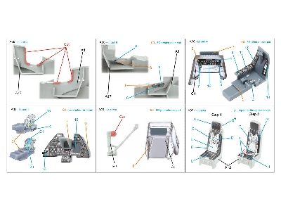 Kamov Ka-50 (Black Panels) - 3d-printed & Coloured Interior With 3d-printed Resin Parts (For Hobby Boss And Ark Kits) - image 11