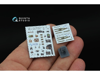 De Havilland Mosquito B Mk.Xvi / Pr.Xvi - 3d-printed & Coloured Interior With 3d-printed Resin Parts (For Airfix Kits) - image 2