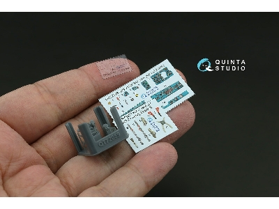 Mig-21 Mf (Moscov Plant) - 3d-printed & Coloured Interior With 3d-printed Resin Parts (For Eduard Kits) - image 2