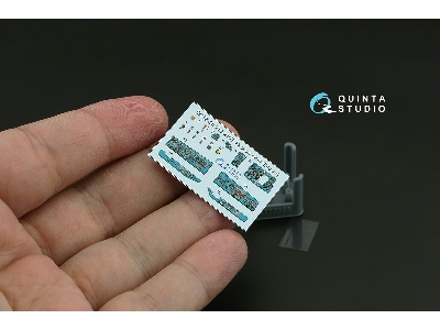 Mig-21 Mf (Moscov Plant) - 3d-printed & Coloured Interior With 3d-printed Resin Parts (For Eduard Kits) - image 3