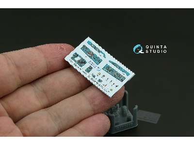 Mig-21 Mf (Moscov Plant) - 3d-printed & Coloured Interior With 3d-printed Resin Parts (For Eduard Kits) - image 4