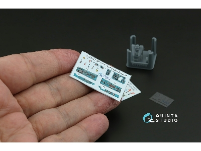 Mig-21 Mf (Gorkiy Plant) - 3d-printed & Coloured Interior With 3d-printed Resin Parts (For Eduard Kits) - image 3