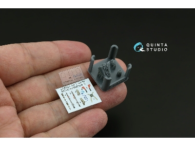 Mig-21 Mf (Gorkiy Plant) - 3d-printed & Coloured Interior With 3d-printed Resin Parts (For Eduard Kits) - image 5