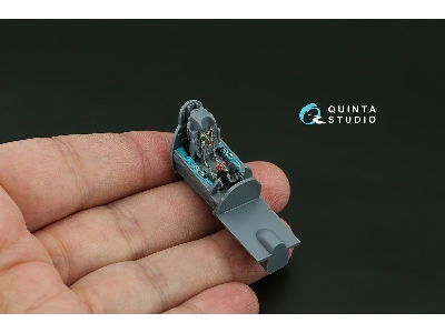 Mig-21 Mf (Gorkiy Plant) - 3d-printed & Coloured Interior With 3d-printed Resin Parts (For Eduard Kits) - image 8