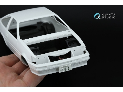 Toyota Corolla Levin Ae85/86 - 3d-printed & Coloured Interior (For Aoshima Kits) - image 9