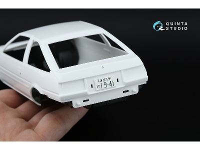 Toyota Corolla Levin Ae85/86 - 3d-printed & Coloured Interior (For Aoshima Kits) - image 10