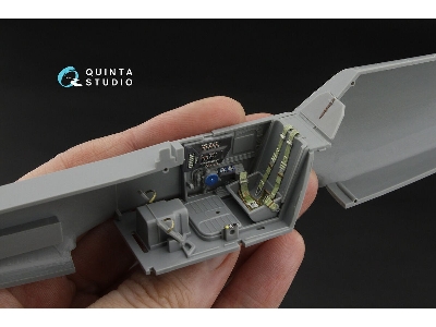 Messerschmitt Bf-109 F-2 / F-4 - 3d-printed & Coloured Interior On Decal Paper (For Hasegawa And Hobby 2000 Kits) - image 1