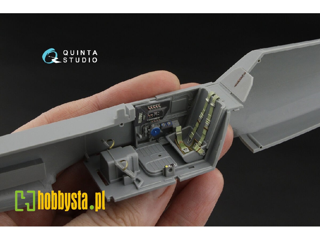 Messerschmitt Bf-109 F-2 / F-4 - 3d-printed & Coloured Interior On Decal Paper (For Hasegawa And Hobby 2000 Kits) - image 1