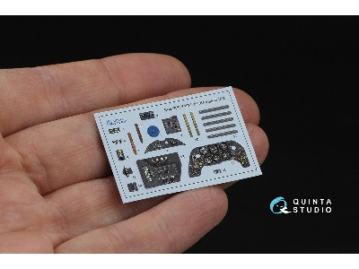 Messerschmitt Bf-109 F-2 / F-4 - 3d-printed & Coloured Interior On Decal Paper (For Hasegawa And Hobby 2000 Kits) - image 4