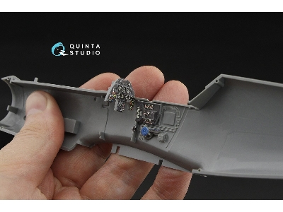 Messerschmitt Bf-109 F-2 / F-4 - 3d-printed & Coloured Interior On Decal Paper (For Hasegawa And Hobby 2000 Kits) - image 9