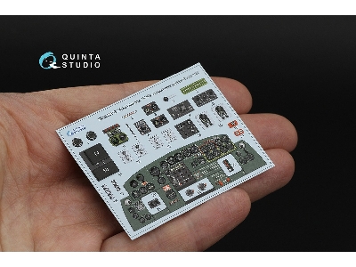 Consolidated B-24 D/J Liberator - Pilot's Compartment 3d-printed & Coloured Interior On Decal Paper (For Hobby Boss Kits) - imag