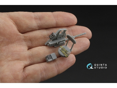 Consolidated B-24 D/J Liberator - Nose, Central And Rear Compartments 3d-printed & Coloured Interior On Decal Paper (For Hobby B