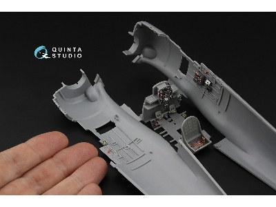 Nakajima Ki-44 Tojo - 3d-printed & Coloured Interior (For Hasegawa Kits) - image 5
