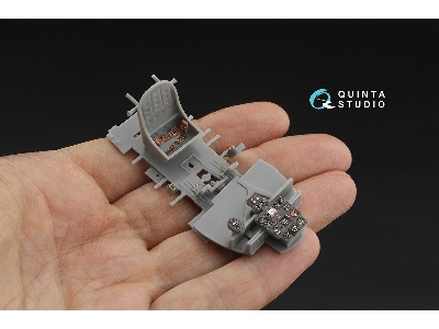 Nakajima Ki-44 Tojo - 3d-printed & Coloured Interior (For Hasegawa Kits) - image 9