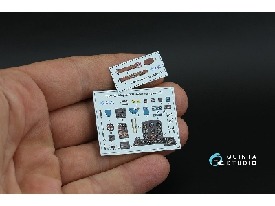 Nakajima Ki-84 Hayate - 3d-printed & Coloured Interior (For Hasegawa Kits) - image 2