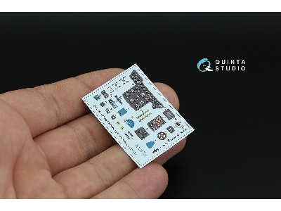 Nakajima Ki-84 Hayate - 3d-printed & Coloured Interior (For Hasegawa Kits) - image 4