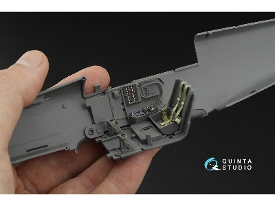 Messerschmitt Bf-109 K-4 - 3d-printed & Coloured Interior (For Kotare Kits) - image 6