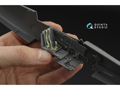 Messerschmitt Bf-109 K-4 - 3d-printed & Coloured Interior (For Kotare Kits) - image 7