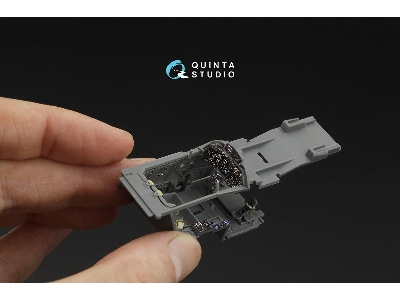 Messerschmitt Bf-109 K-4 - 3d-printed & Coloured Interior (For Kotare Kits) - image 8