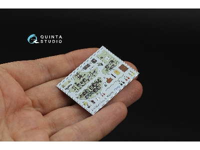 Henschel Hs 123 A-1 Early - 3d-printed & Coloured Interior (For Icm Kits) - image 4