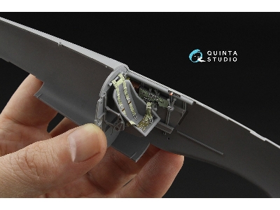 Henschel Hs 123 A-1 Early - 3d-printed & Coloured Interior (For Icm Kits) - image 5