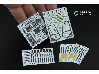 Westland Lynx Mk.8 - 3d-printed & Coloured Interior (For Revell Kits) - image 2