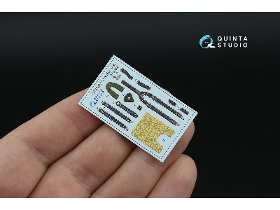 Westland Lynx Mk.8 - 3d-printed & Coloured Interior (For Revell Kits) - image 9