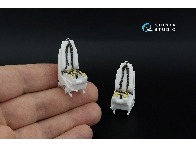 Westland Lynx Mk.8 - 3d-printed & Coloured Interior (For Revell Kits) - image 11