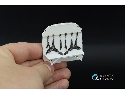 Westland Lynx Mk.8 - 3d-printed & Coloured Interior (For Revell Kits) - image 15