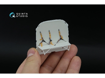 Westland Lynx Mk.88a - 3d-printed & Coloured Interior (For Revell Kits) - image 3