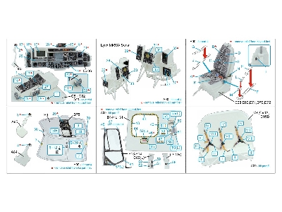 Westland Lynx Mk.88a - 3d-printed & Coloured Interior (For Revell Kits) - image 7