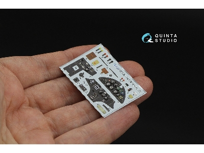 Henschel Hs 123 A-1 Late / B - 3d-printed & Coloured Interior (For Icm Kits) - image 3