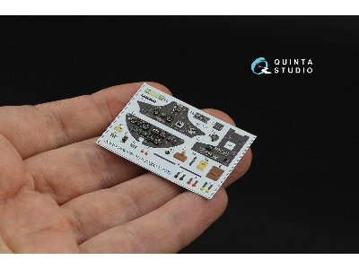 Henschel Hs 123 A-1 Late / B - 3d-printed & Coloured Interior (For Icm Kits) - image 4