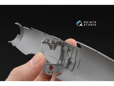 Henschel Hs 123 A-1 Late / B - 3d-printed & Coloured Interior (For Icm Kits) - image 7