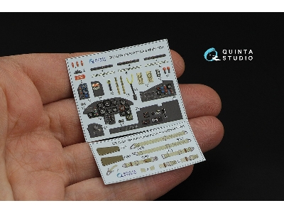 Messerschmitt Me P.1101 - 3d-printed & Coloured Interior (For Das Werk Kits) - image 2