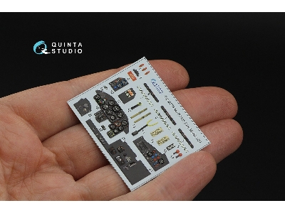 Messerschmitt Me P.1101 - 3d-printed & Coloured Interior (For Das Werk Kits) - image 4