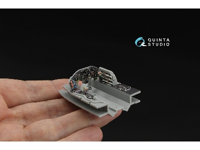 Messerschmitt Me P.1101 - 3d-printed & Coloured Interior (For Das Werk Kits) - image 7