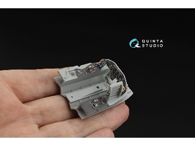 Messerschmitt Me P.1101 - 3d-printed & Coloured Interior (For Das Werk Kits) - image 8