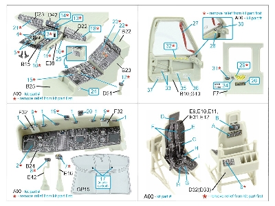 Sikorsky Hh-60 G Pave Hawk - 3d-printed & Coloured Interior (For Kitty Hawk Kits) - image 4