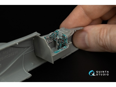 Mig-23 M / Mf - 3d-printed & Coloured Interior (For Trumpeter Kits) - image 8