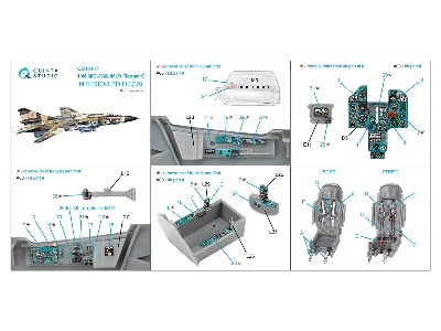 Mig-23 Ml / Mld - 3d-printed & Coloured Interior (For Trumpeter Kits) - image 9